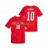 Camisola Suíça Granit Xhaka 10 Homem Equipamento Primeiro Copa do Mundo 2026 Manga Curta